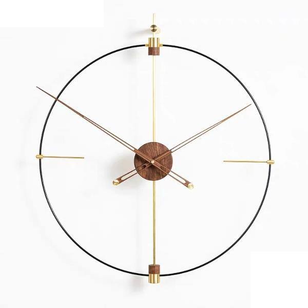 Đồng hồ decor DH-03 - Đồng hồ Luxury Extra Clock treo tường phòng khách đẹp