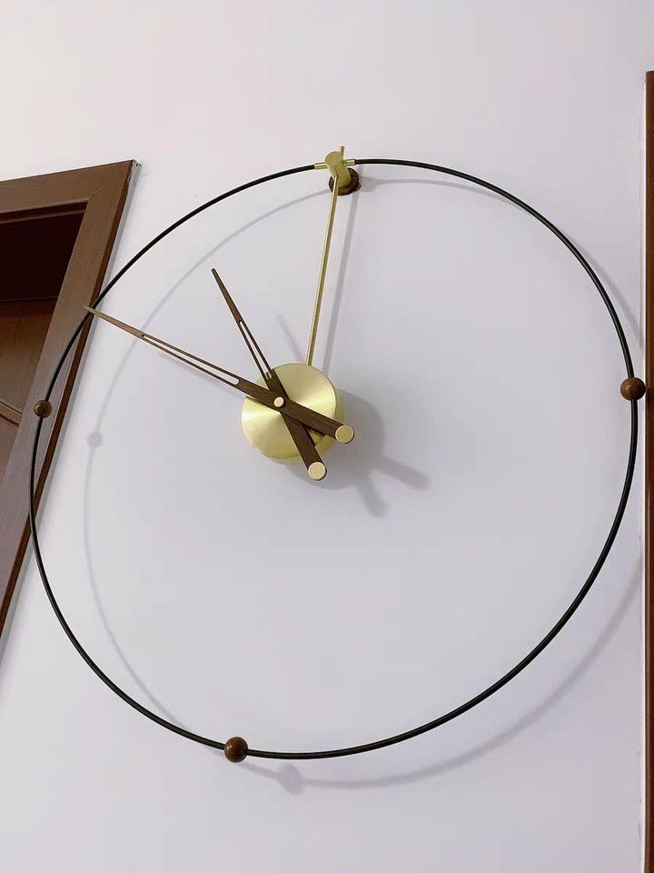 Đồng hồ decor hiện đại DH-02 - Đồng hồ treo tường Nomon Clock trang trí phòng khách, phòng ngủ