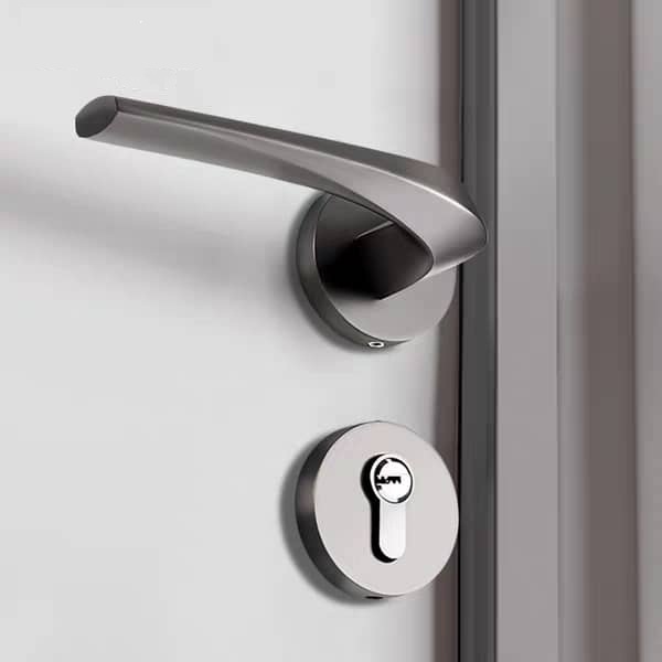 Ứng dụng: Tay khóa cửa TK-05 cho cửa phòng ngủ, phòng tắm,...